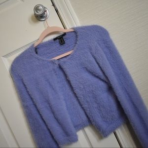 Purple Fuzzy Sweater